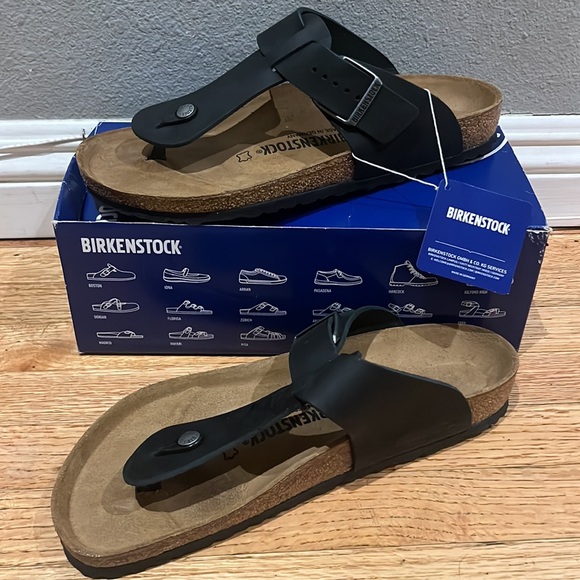 Birkenstock Medina Black Sandals M-10 L-12 - Picture 4 of 13